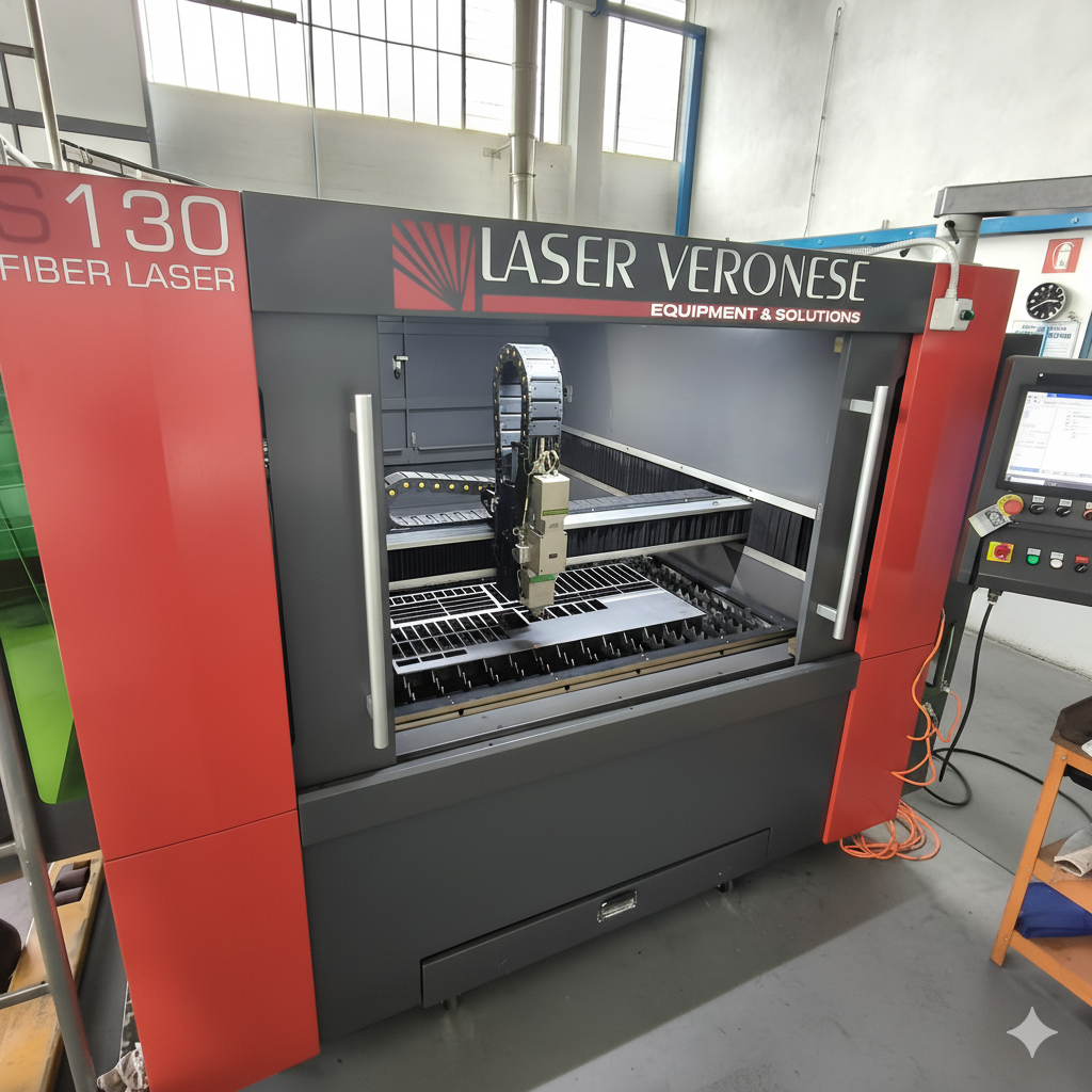 Macchina Taglio Laser Fibra Veronese S130